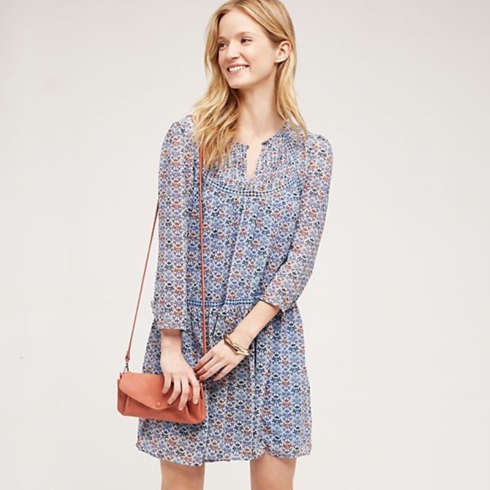 Anthropologie Betony Swing Dress